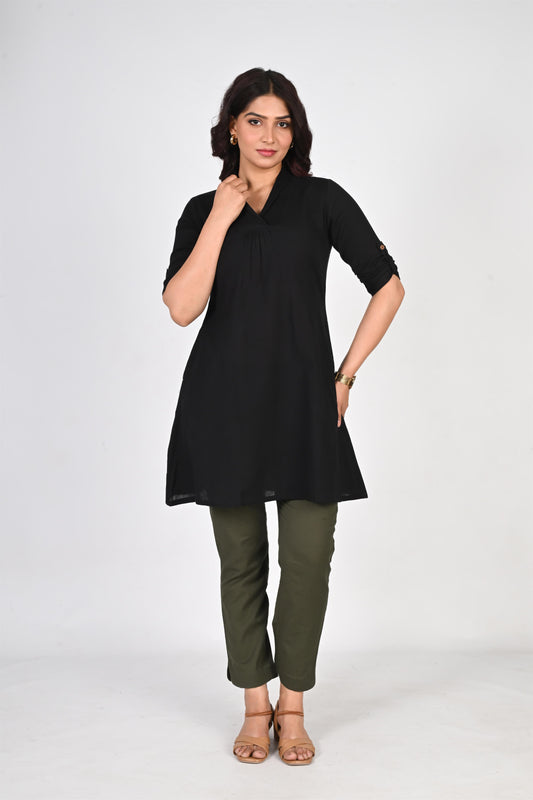 Cotton Linen Tunic / Kurti